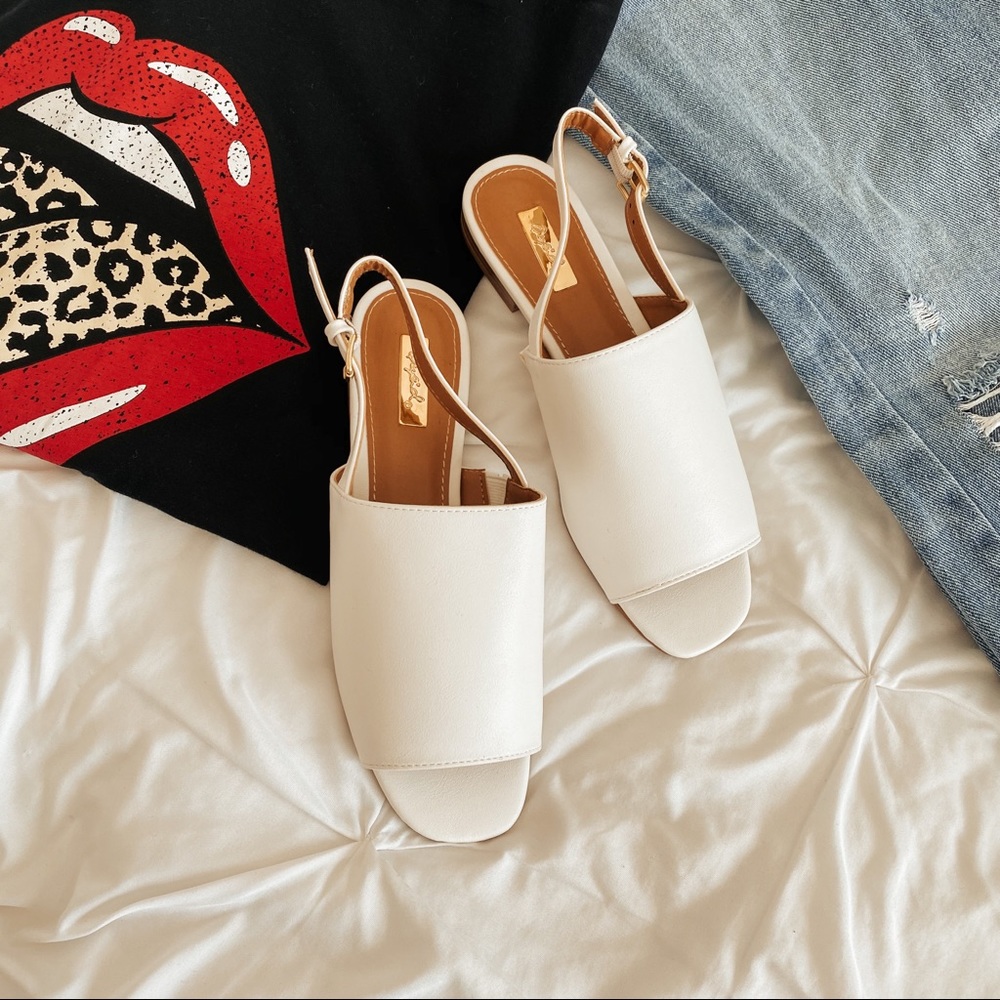 White Sandals - Picture 2 of 4